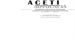 Desktop Screenshot of aceti.com.br
